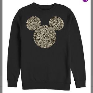 Leopard Mickey sweatshirt